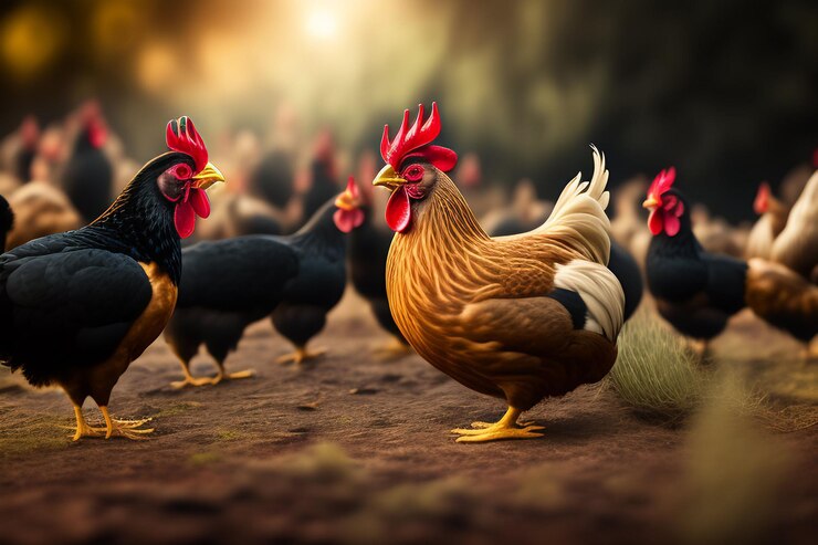Groups of Chickens